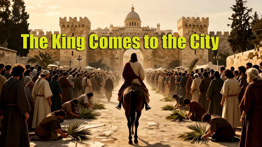 The King Comes to the City Passage: Luke 19:28-4
