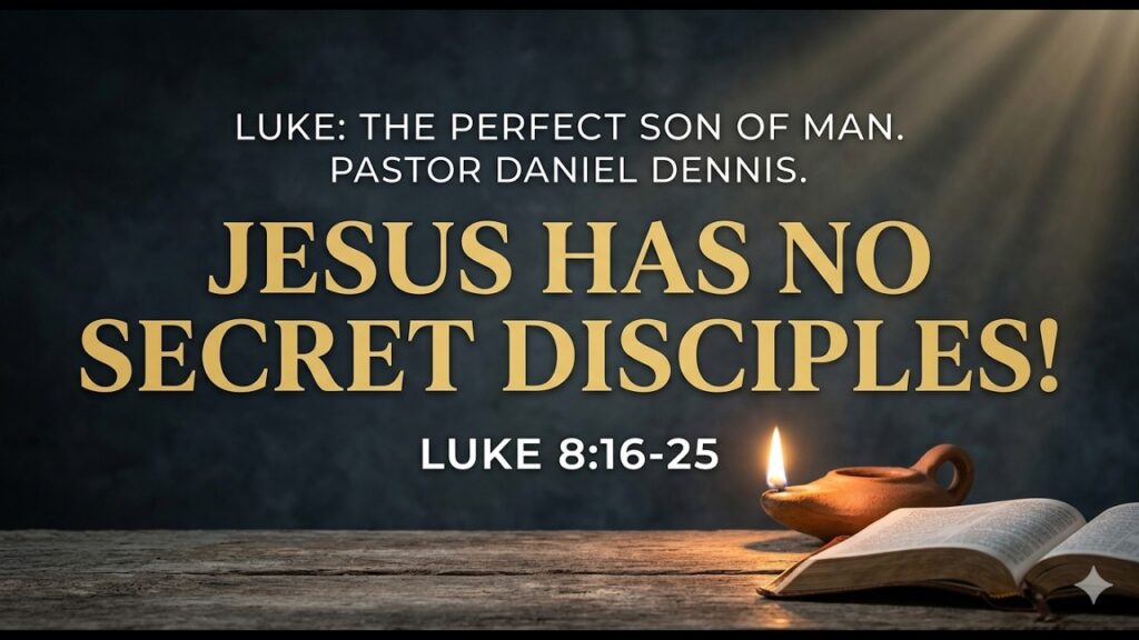 Jesus Has No Secret Disciples!