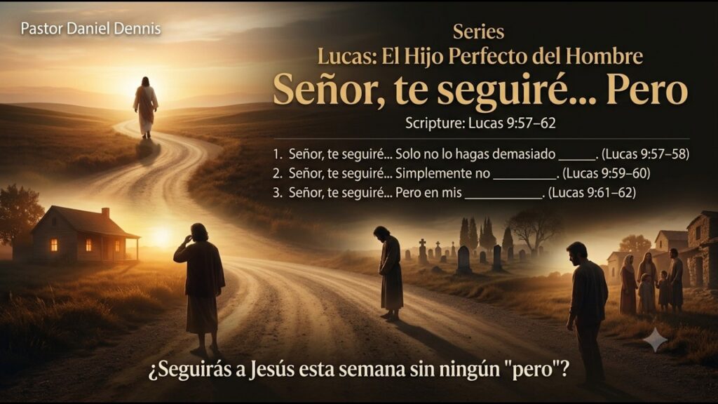 Señor, te seguire…. pero
